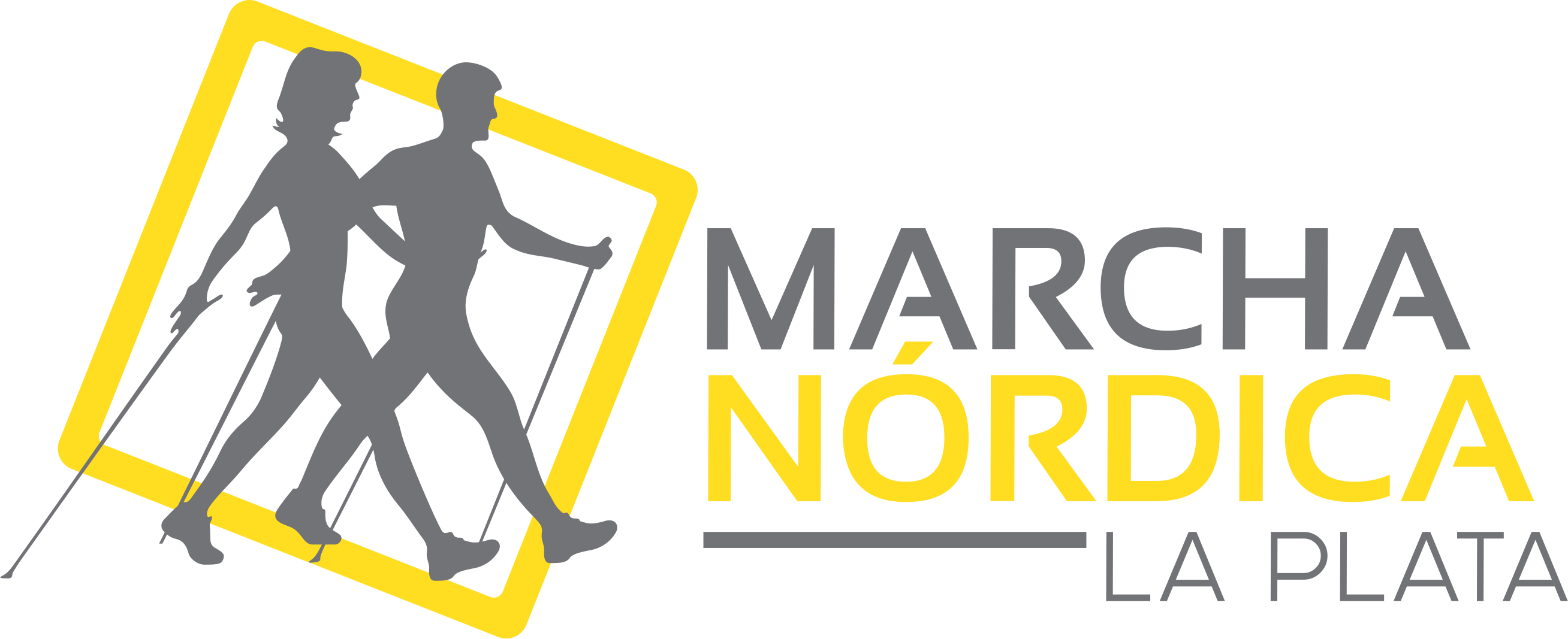 logo Marcha Nordica La Plata